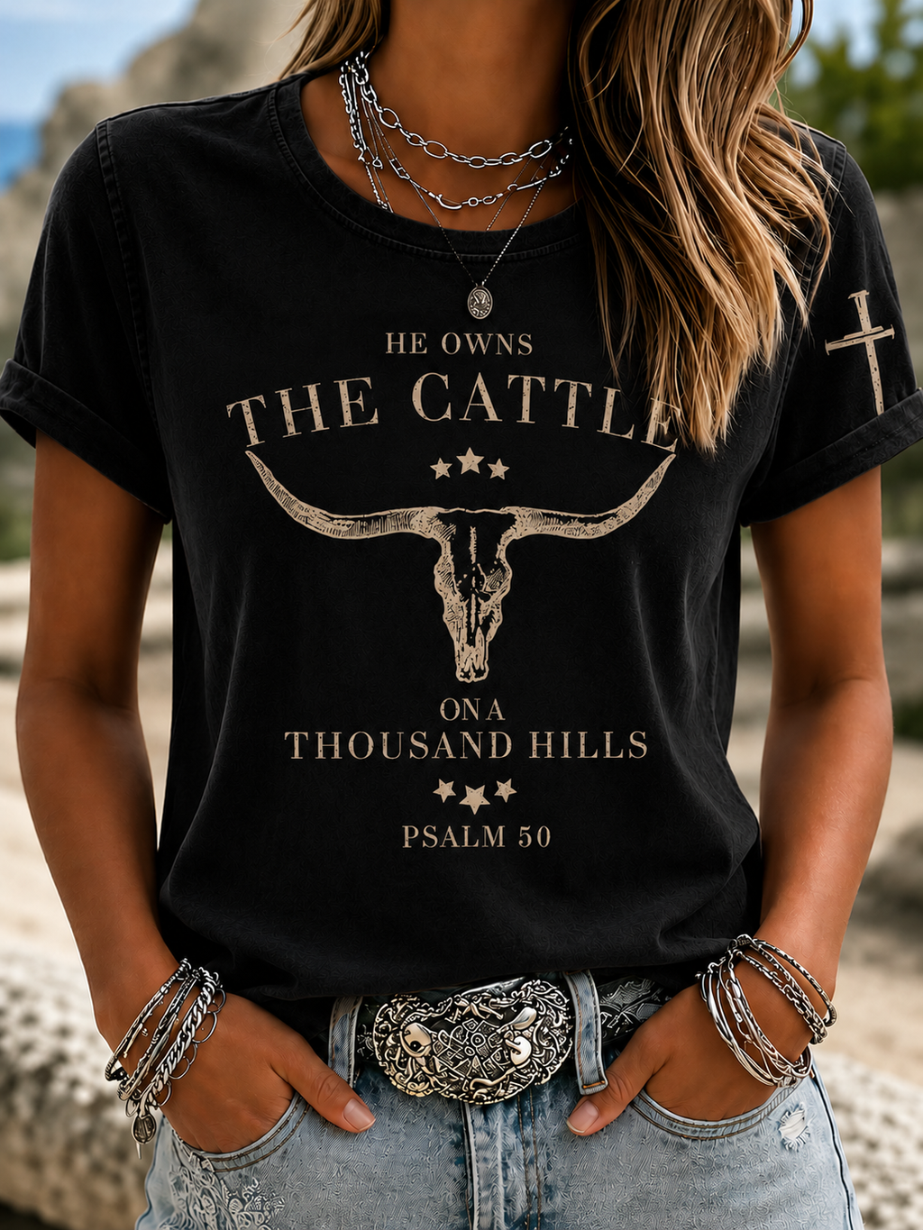 Women'S Western Christian T-Shirt