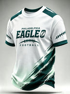 Men'S Football Fan Waffle T-Shirt