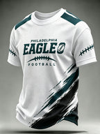 Men'S Football Fan Waffle T-Shirt