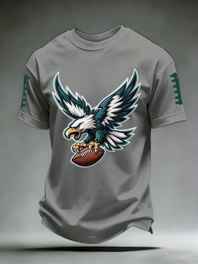 Men's Football Printed Short-Sleeve T-Shirt