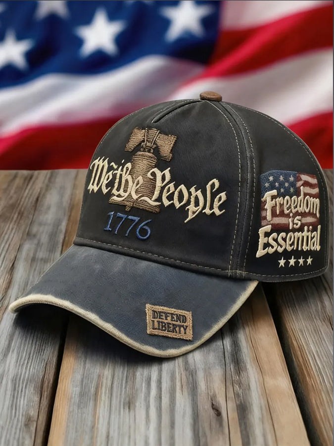 Unisex We The People Print Hat