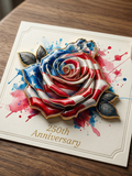 Unisex 250Th Anniversary Pin-Back Button