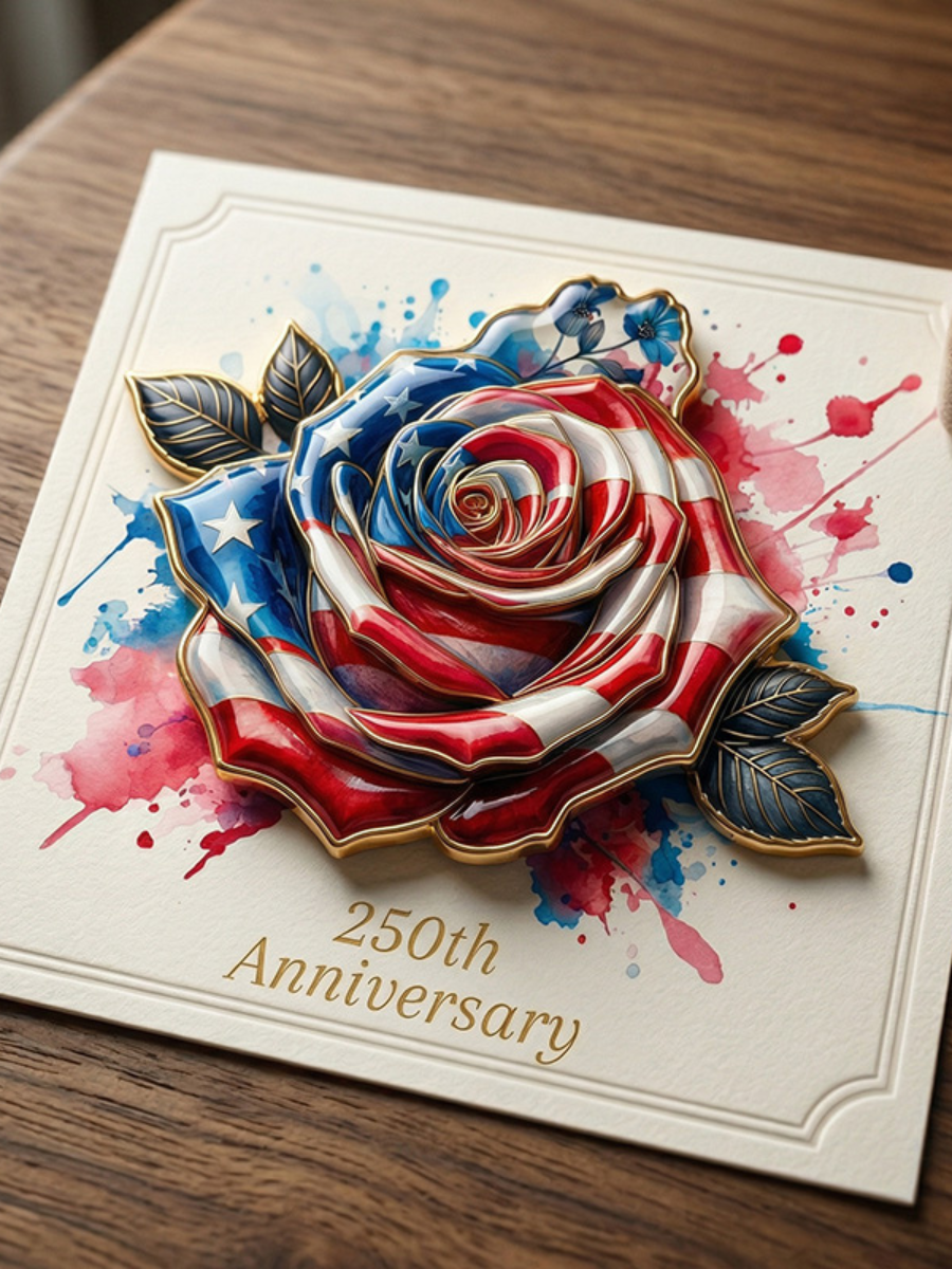 Unisex 250Th Anniversary Pin-Back Button