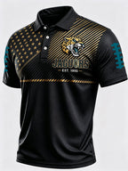 Men'S Football Printed Polo Shirts