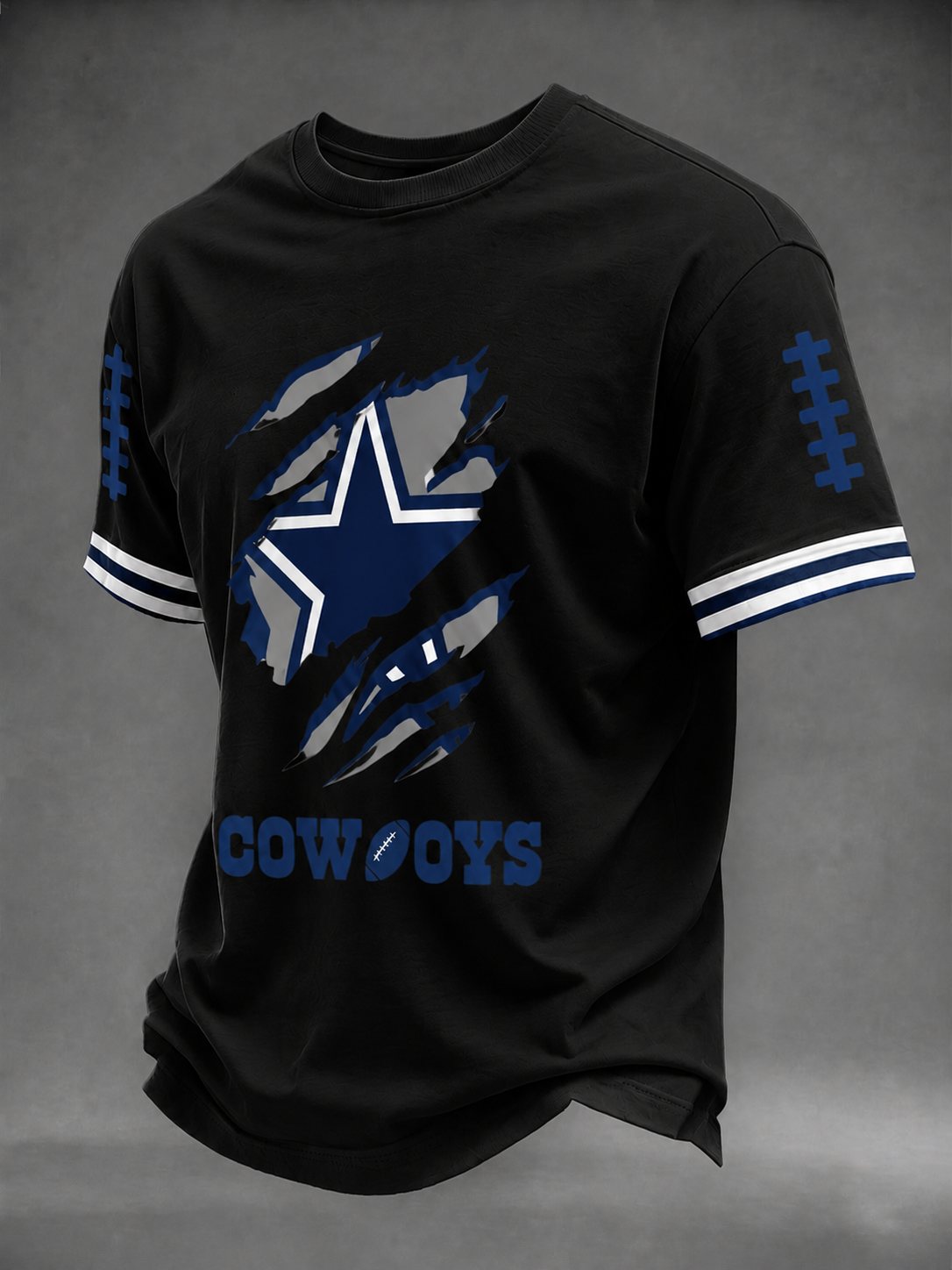 Men's Football Printed Short-Sleeve T-Shirt