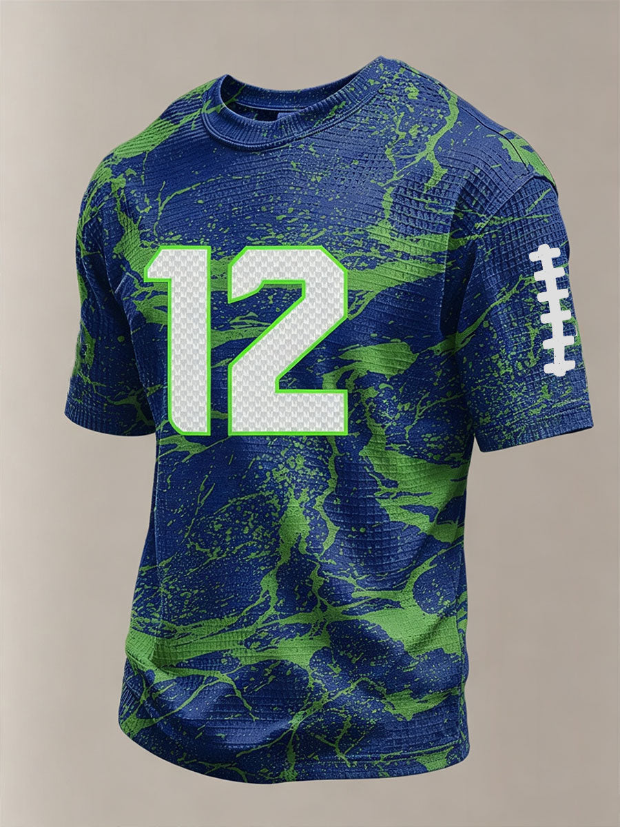 Men's American football Waffle T-Shirt
